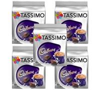 Tassimo Cadbury Lot de 8 dosettes de chocolat chaud (lot de 5, 40 boissons au total)