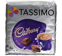 Tassimo Cadbury Saveur Chocolat, Cacao, Chocolat, Capsules, 8 T-Discs / Portions