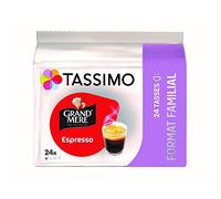 Tassimo Café Dosettes - 120 boissons Grand Mère Espresso (lot de 5 x 24 boissons)