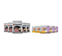 Tassimo Café Dosettes - 80 Boissons L'Or Long Doux (lot de 5 x 16) & Café Dosettes - 105 Boissons Petit Déjeuner (lot de 5 x 21)