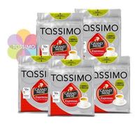 TASSIMO Café Dosettes Grand mère Espresso - Lot de 5 x 16 boissons