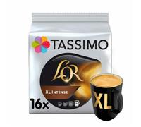 TASSIMO Café dosettes L'Or Extra Long Intense - Lot de 5 x 16 boissons