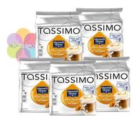 TASSIMO Café dosettes Maxwell House Latte Macchiato Caramel - Lot de 5 x 8 boissons
