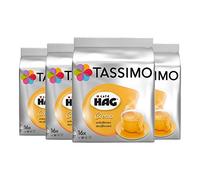 Tassimo Café HAG Crema Décaféiné, Lot de 4, 4 x 16 T-Discs