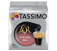 TASSIMO - Café Long Aromatique pour Pause Gourmande, Dosettes L'O Compatibles (16 unités) - Le lot de 3