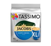 Tassimo Caffè Crema Mild XL Disques 16 T, Arôme Doux, 128 g