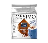 Pack Dosette Tassimo Maxwell House Cappuccino Chocolat - 5 X 8 T-discs