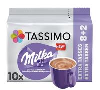 Tassimo Capsules de boisson au cacao Milka | 10 capsules compatibles avec machine à café Tassimo