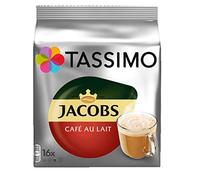 Tassimo - Capsules Jacobs Café au Lait, 16 coffee capsules (Cafe au Lait) | Poids Total 184 grams