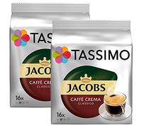 Tassimo Jacobs Caffé Crema Classico (16 Portions) (Pack de 2)