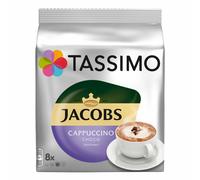 Tassimo Jacobs Cappuccino Choco, Kaffee, Milchkaffee, Kakao, Schoko Geschmack, Kapsel, 40 T-Discs