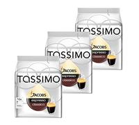Tassimo Jacobs Espresso, Lot de 3, 3 x 16 T-Discs