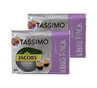 Tassimo Jacobs Espresso Ristretto, Café Moulu, 48 x Disques