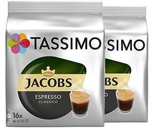 Tassimo Jacobs "Expresso" X Lot de 2 cosses (32)
