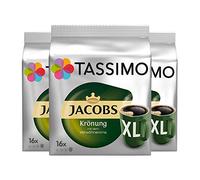 Tassimo Jacobs Krönung XL Lot de 3 boîtes de 16 portions