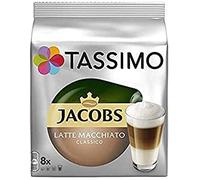 Capsules de café Tassimo Latte Macchiato Classico (compatibles avec les machines à capsules Bosch Tassimo), 8+8 pcs.