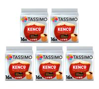 Tassimo Kenco Café colombien en dosettes X16 - Pack de 5, Total 80 boissons