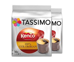 Tassimo Kenco Colombien 16 T-Discs (Paquet de 2)