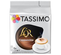 TASSIMO L'OR Cappuccino café, T-Discs Capsules, dosettes à café souples, 5 paquets de 8 (40 Boissons)