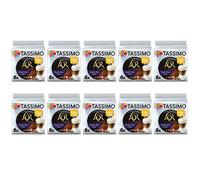 Tassimo L'OR Dosettes de café Latte Macchiato Double Shot - 10 paquets (80 boissons)