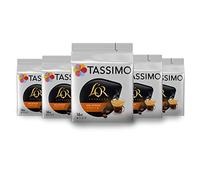Tassimo, 80 Dosettes Café Espresso Delizioso L'OR, Compatibles avec les machines TASSIMO, 80 Cafés, Doux et Délicat, 5 packs de 16 dosettes