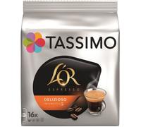 Tassimo Dosettes Café L'Or Espresso Delizioso - 16 dosettes