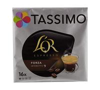 Tassimo l'or Espresso Forza Lot de 5 boîtes de 80 Capsules de café moulues