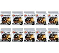 TASSIMO L'OR XL Intense Coffee Capsules Recharges T-Discs Pods 10 Pack, 160 Boissons