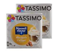 Tassimo Maxwell House Macchiato Caramel Café Capsule T-Disc Café au lait 16 portions