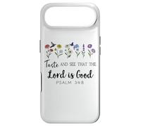 Taste and See That The Lord is Good Bible Verse Psalm 34:8 Coque pour iPhone Air