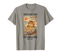 Taste and See That The Lord is Good Psaum 34:8 Verse biblique T-Shirt