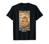 Taste and See That The Lord is Good Psaum 34:8 Verse biblique T-Shirt