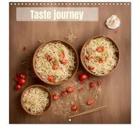 Taste journey (Wall Calendar 2026 12 × 12 Inch) CALVENDO 12 Month Wall Calendar: Meals are more than just eating. They represent moments of sharing, conviviality and culinary discovery.