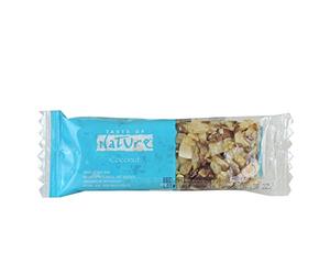 Taste Of Nature Lot de 1 barres de céréales à la noix de coco 40 g