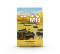 TASTE OF THE WILD High Prairie au Bison & Gibier Sans Céréales pour chien 2kg+Surprise gratuite pour chien