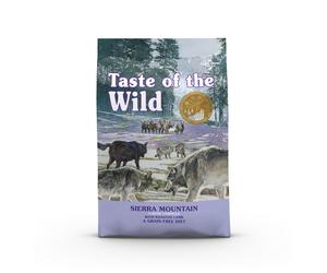 TASTE OF THE WILD Sierra Mountain 5.6 kg avec agneau rôti