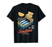 Taste The Tradition Poisson en Conserve Art Portugal Sardines T-Shirt