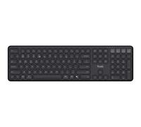 Tastiera multi-dispositivo Trust Vaiya Bluetooth - Connessione fino a 4 dispositivi - Tasti a basso profilo - Tasti multimediali - Colore nero