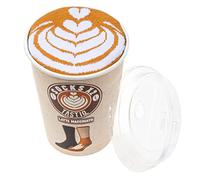 TASTIQ | Chaussettes femme et homme dans un emballage cadeau | Chaussettes Latte Macchiato | Lot de 2 paires, multicolore