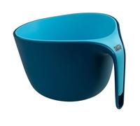 Tasty Bol à mixer avec passoire clipsable 26 cm | Égoutte et prépare en un geste, Bol et passoire clipsable, Plastique léger, Grand format 26 x 24 x 17 cm, Lave vaisselle