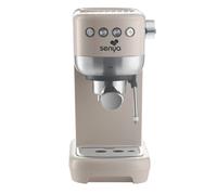 Senya Machine à café Tasty Coffee Crème SYBF-CM006C – 20 bars, expresso, mousseur de lait, 1300W