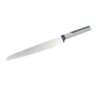 Tasty Couteau à pain inox lame crantée 35 cm | Coupe nette des croûtes, Lame crantée 20 cm, Tranche baguettes et brioche, Acier inoxydable, Manche thermoplastique, 35 cm