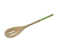Tasty 678718 Cuillère en bois ajourée, cuillère en bois, cuillère de cuisine, ustensile de cuisine, cuillère ajourée, Bois, 30 x 5,5 cm
