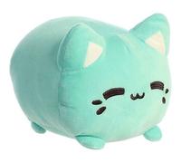 Tasty Peach Mint Meowchi 7" Peluche Chat Neuf Avec Étiquettes Jouet Doux Aurora