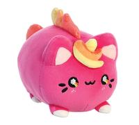 Tasty Peach Peluche 18cm Chat Licorne avec Corne et Crinière Modèle Meowchi Rose