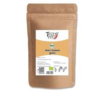 Tasty Pott Graines d'anis bio entières I Épices I Thé I Plante médicinale I Anis étoilé I Dans un sac de conservation 1000 g