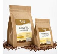 Tasty Pott Protéines de soja Crispies cacao 1000 g | Cuisson et pâtisserie | Petit déjeuner | Protéines végétales | Cuisine végétarienne et végétalienne | Goût | Chocolat cacao (2 x 1000 g)