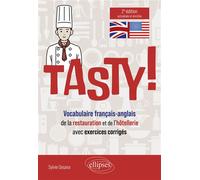 Tasty Vocabulaire français-anglais de la restauration et de l'hôtellerie avec exercices corrigés - Sylvie Cesana - Ellipses - broché - Dictionnaire et encyclopédie