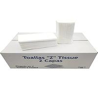 Tasul Boîte de 20 paquets de lingettes Z Tissue ou essuie-mains Zig Zag