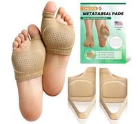 TASZOOS Coussinets métatarsiens pour homme et femme - Coussin antidérapant pour le névrome de Morton, soulagement de la douleur, métatarsalgie - Coussin de pied pour la marche, la position debout, la